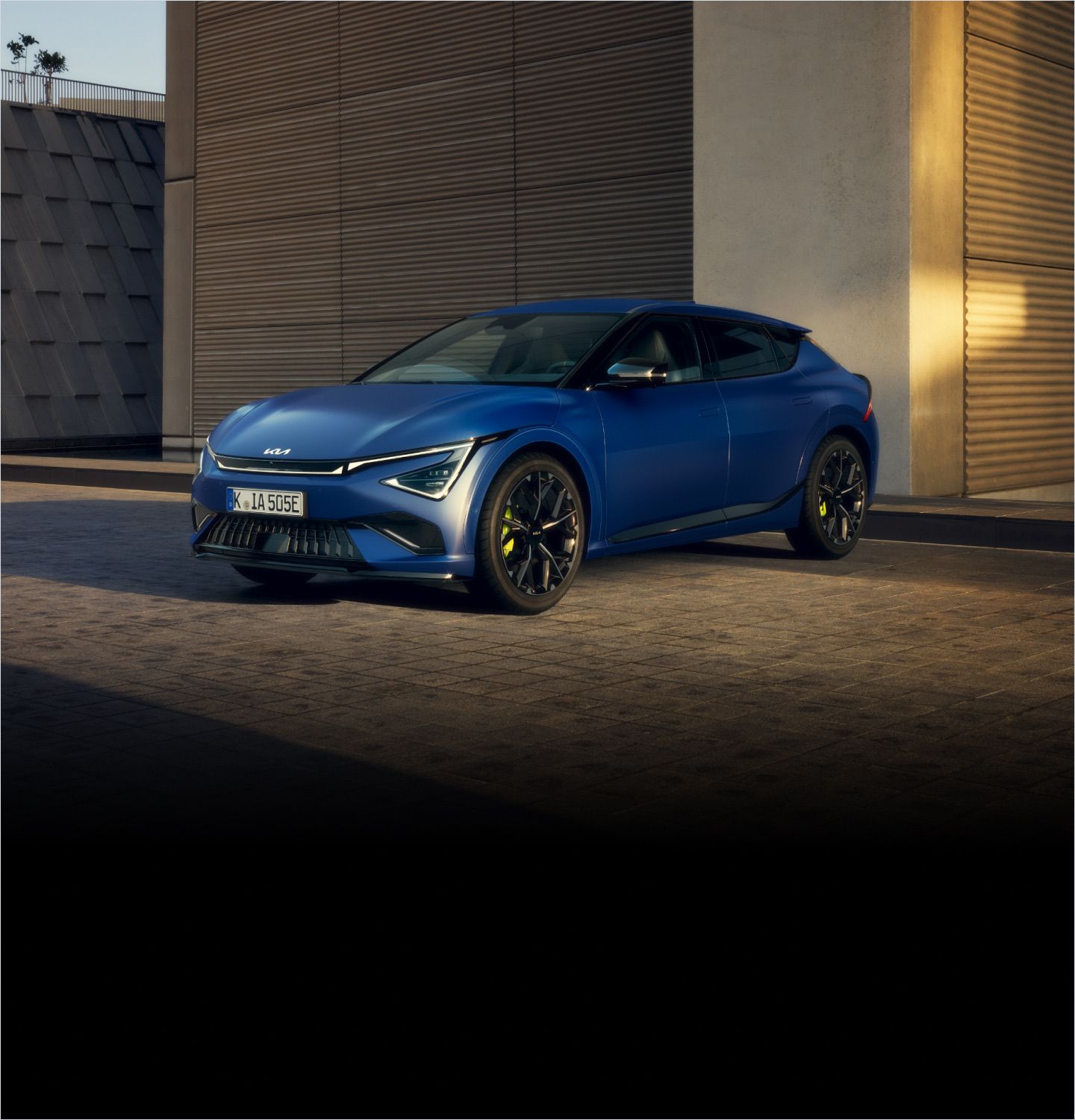 The Kia GT series EV6 GT background
